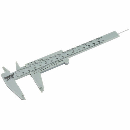 Draper CALIPER GAUGE PLASTIC 150MM/6 73863 Plastic Vernier Caliper
