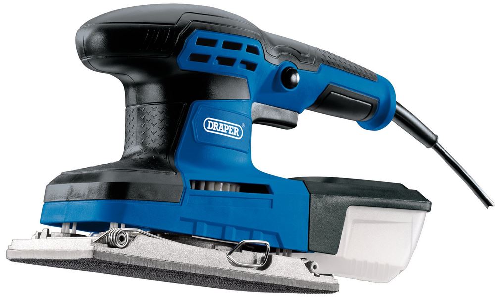 Draper DRAPER 260W 1/3 SHEET SANDER 57839 57839 1/3 Sheet Sander, 260W