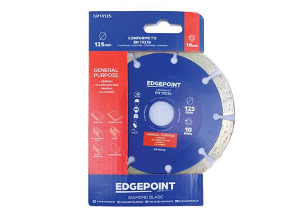 EdgePoint EDGDBGP10125 GP10125 General-Purpose Diamond Blade 125mm