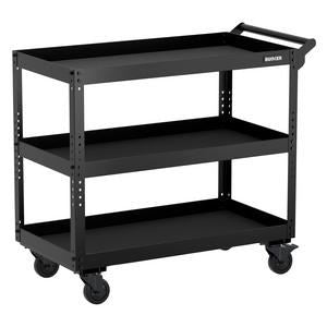 BUNKER  3-Tier Utility Service Cart, 854mm