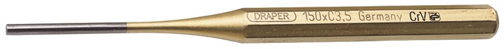 Draper PARALLEL PIN PUNCH 150MMX3.5MM 51679 Octagonal Parallel Pin Punches