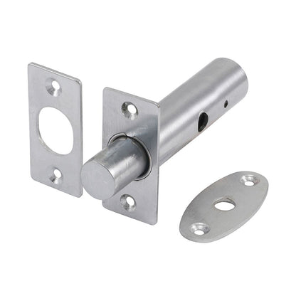TIMCO Door Rack Bolt Sat. Chrome 60mm Pack 2