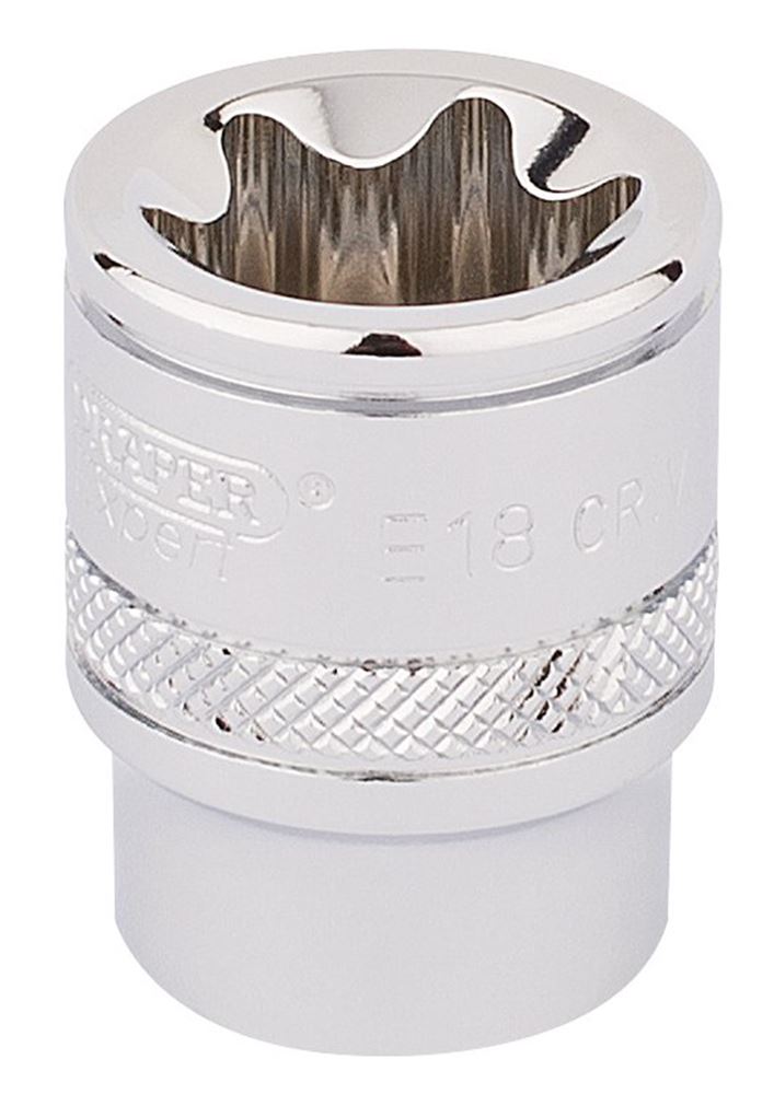 Draper E18 TX-STAR SOC.3/8DR.(PCKD) 34207 3/8" Sq. Dr. Draper TX-STARÂ® Sockets