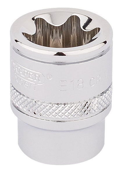 Draper E18 TX-STAR SOC.3/8DR.(PCKD) 34207 3/8" Sq. Dr. Draper TX-STARÂ® Sockets