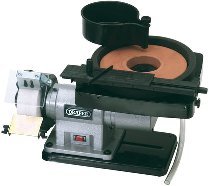Draper BENCH GRINDER WET & DRY 230V 31235 31235 Wet and Dry Bench Grinder, 350W