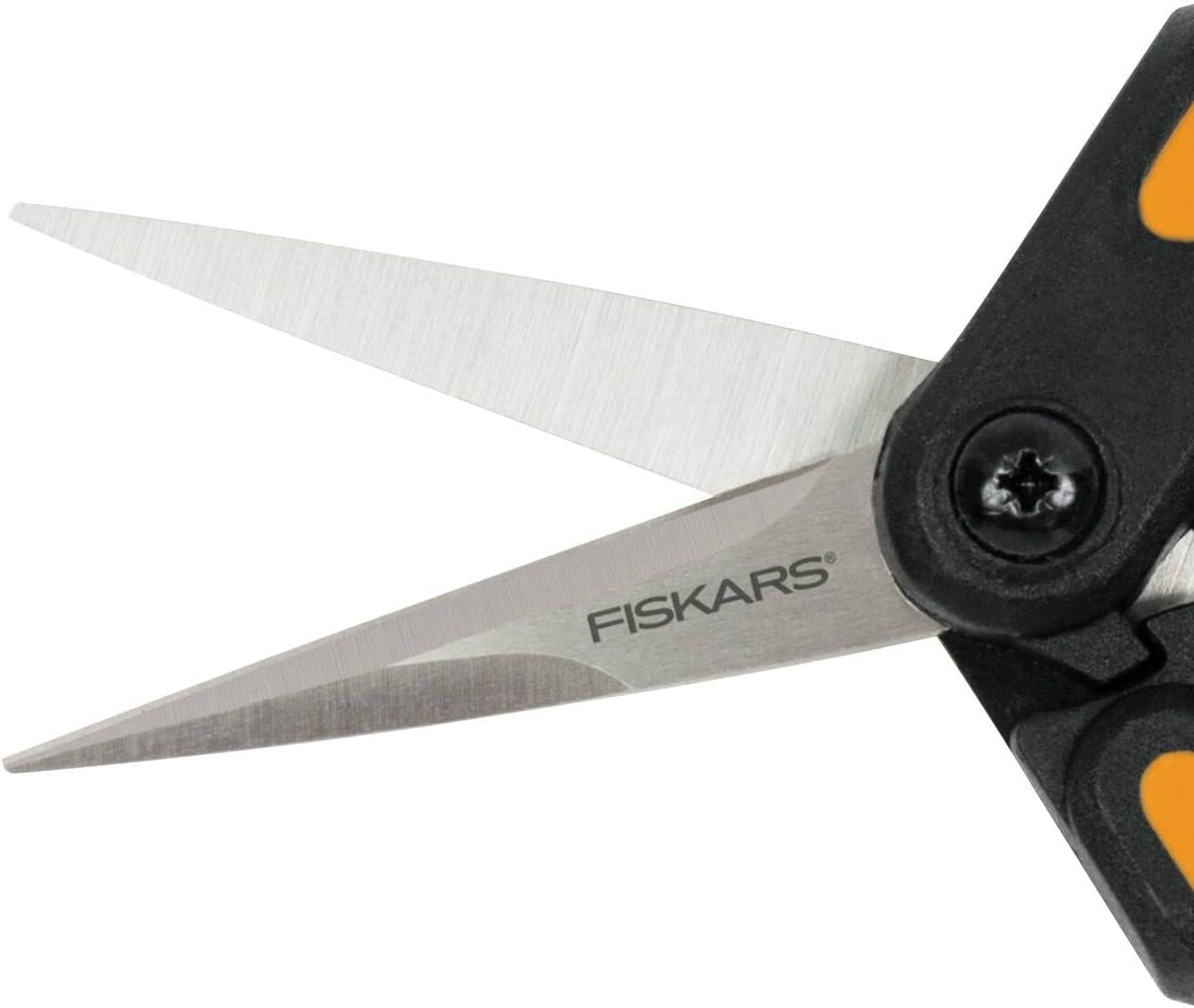 Fiskars 1051600 Solid SP13 Microtip Pruning Snips Garden Scissors