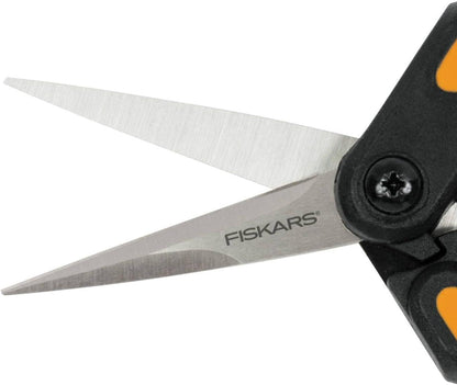 Fiskars 1051600 Solid SP13 Microtip Pruning Snips Garden Scissors