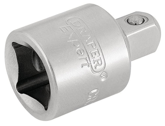 Draper 3/8FX1/4M DRIVE CONVERTER PCKD 16803 Socket Converters (Polished Chrome)