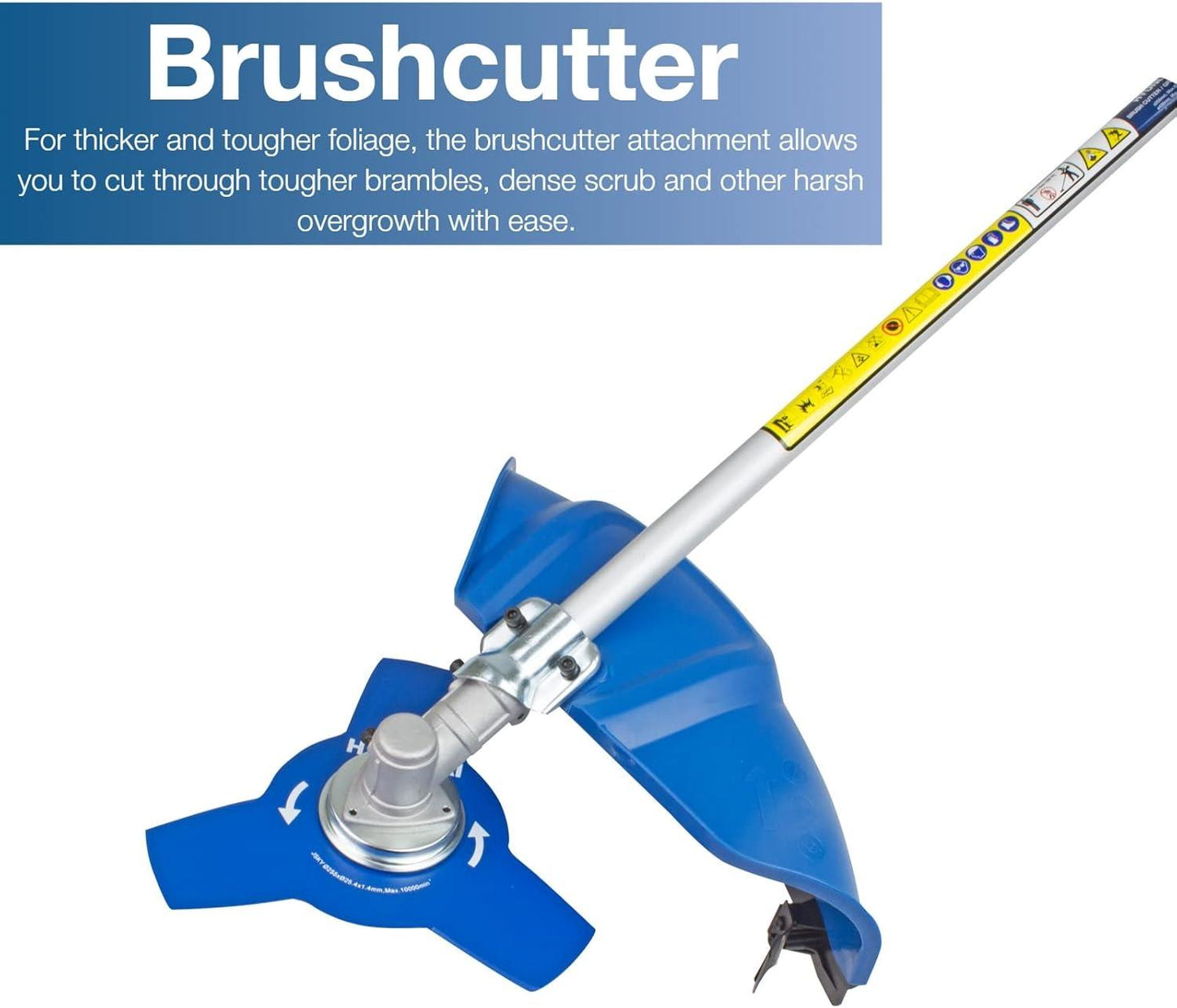 Hyundai HYBC5200X Petrol Strimmer 52cc Grass Trimmer Brushcutter