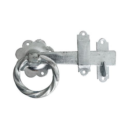 TIMCO Twisted Ring Gate Latch HDG 6" Pack 1