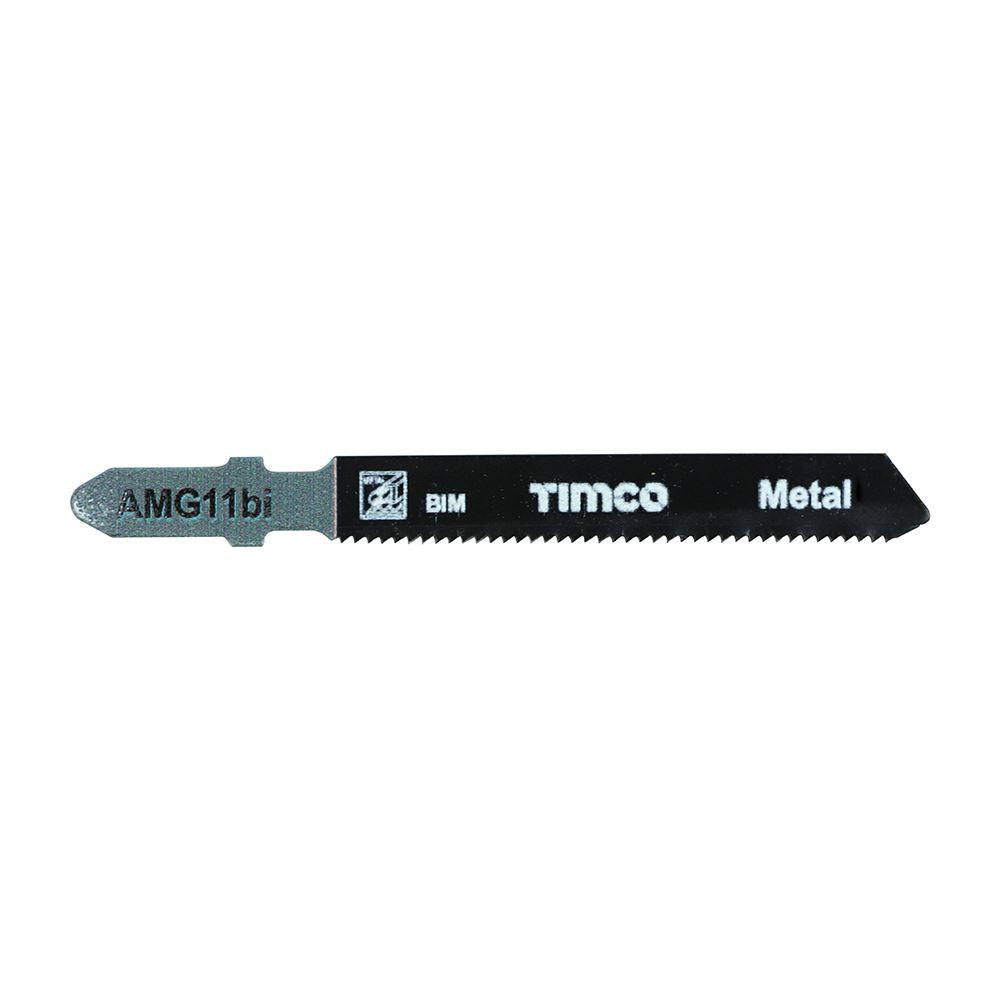TIMCO Bi-Met Jigsaw Blade for Metal T118AF Pack 5