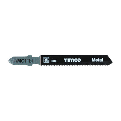 TIMCO Bi-Met Jigsaw Blade for Metal T118AF Pack 5
