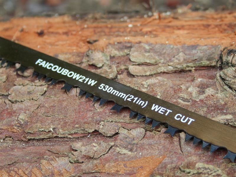 Faithfull Countryman FAICOUBOW21W Bowsaw Blade Wet Cut 530mm 21in Saw Blade