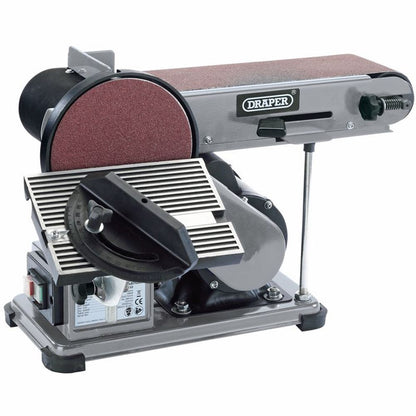 53005 Draper 150MM 375W BELT and DISC SANDER BDS150 Power Tool Accessories Professional Trade DIY Workshop Garage Use