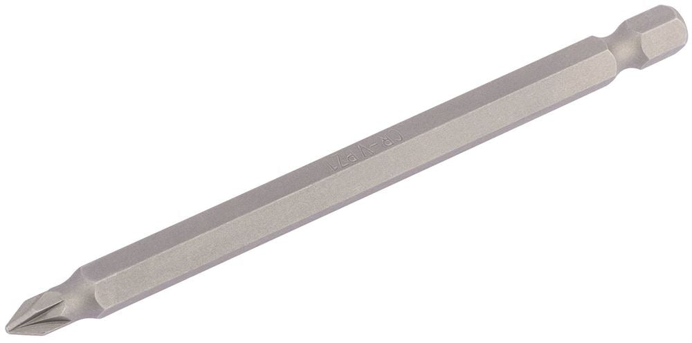 Draper 100MM NO1 PZ.S/D.BIT 64361 1/4" Hex. PZ TYPE E Shank Insert Bits