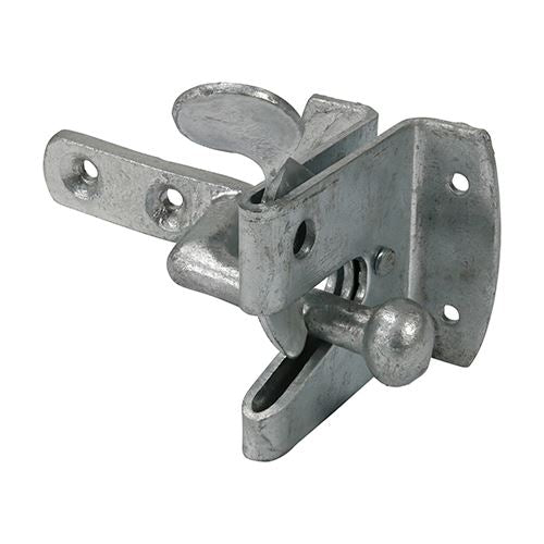 TIMCO Automatic Gate Latch Heavy Duty Hot Dipped Galvanised - 2" | Pack of 1
