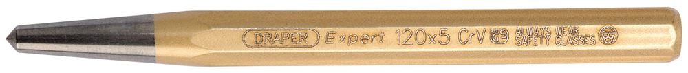 Draper CENTRE PUNCH 120MMX5MM BULK 51760 Octagonal Centre Punches