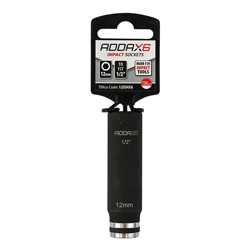 TIMCO X6 Impact Sockets 12 x 78mm Pack 1
