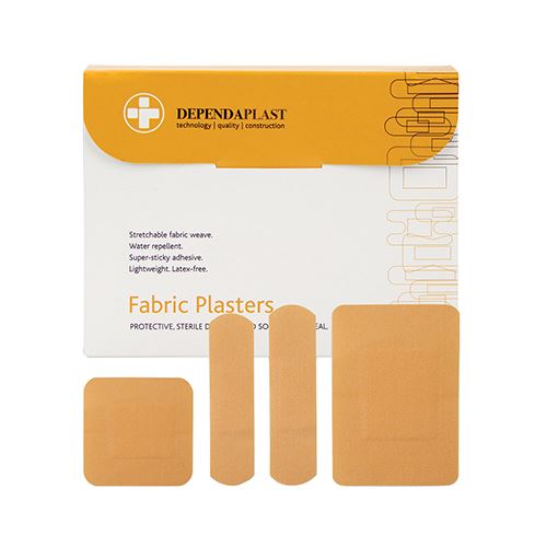 TIMCO Fabric Plasters Assorted Pack 100