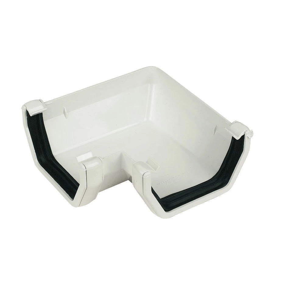 SQUARE 90 DEGREE ANGLE  WHITE
