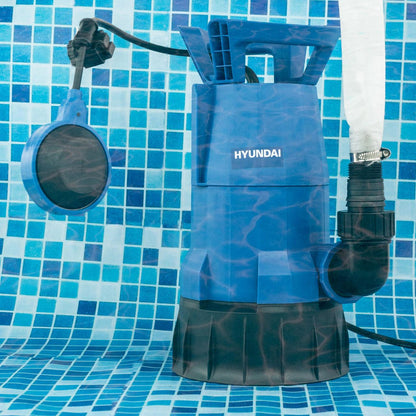 Hyundai HYSP550CD Electric Water Pump 550W Clean Dirty Water Transfer Pump Drainage Pump Drainage Transfer Pump