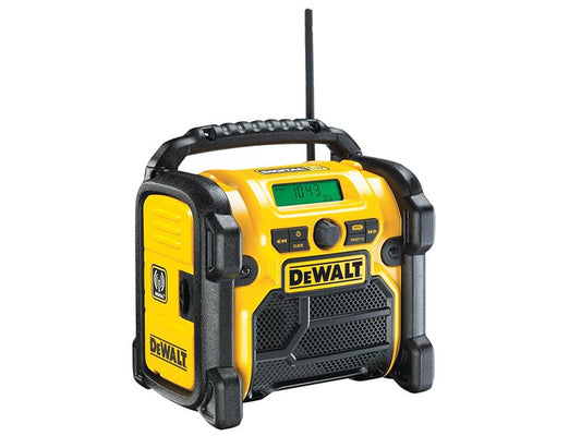 DeWalt DCR020-GB DCR020 DAB Digital Radio 240V & Li-ion Bare Unit