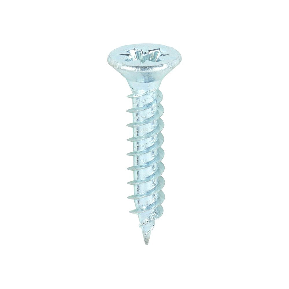 TIMCO Twin Woodscrew PZ2 CSK Zinc 6 x 3/4 Silver Pack 200