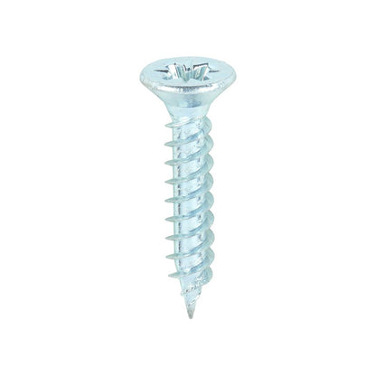 TIMCO Twin Woodscrew PZ2 CSK Zinc 6 x 3/4 Silver Pack 200