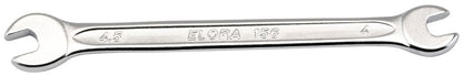 05343 Elora Elora Midget Metric Double Open End Spanner, 4 x 4.5mm 156-4x4,5 Spanner/Wrench Open Ended Spanners Professional Trade DIY Workshop Gara