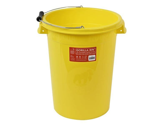 GOR Plasterers Mixing Bucket Yellow 30 litre