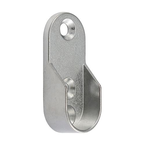 TIMCO Oval End Socket P/Chrome 30 x 15 Pack 2