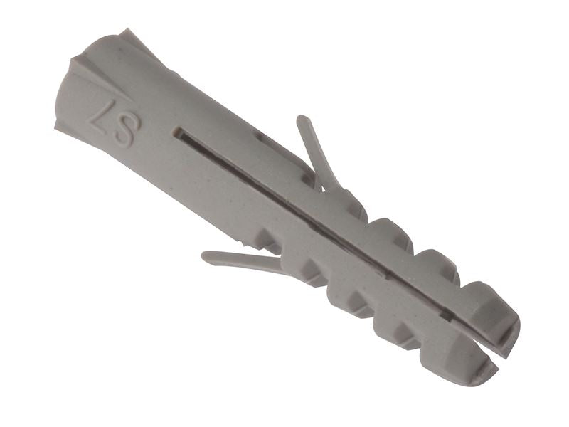 ForgeFix FORRIM630M Nylon Wall Plug Rimless M6 x 30mm Bag 100 |