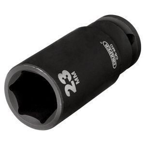 Draper 23MM IMPACT DEEP SOCKET 1/2DR 20192 20192 Hi-TORQÂ® Deep Impact Sockets