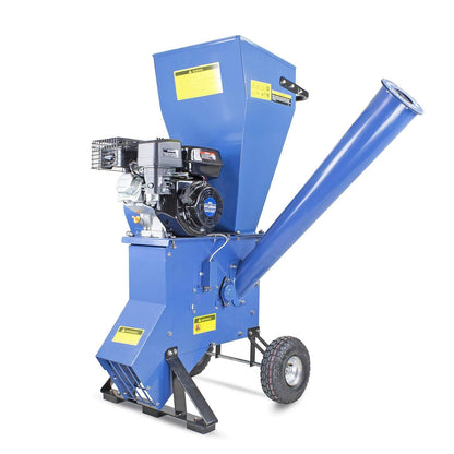 Hyundai HYCH700 Petrol Wood Chipper 208cc 76mm 4-Stroke Garden Shredder Mulcher Garden Shredder Mulcher