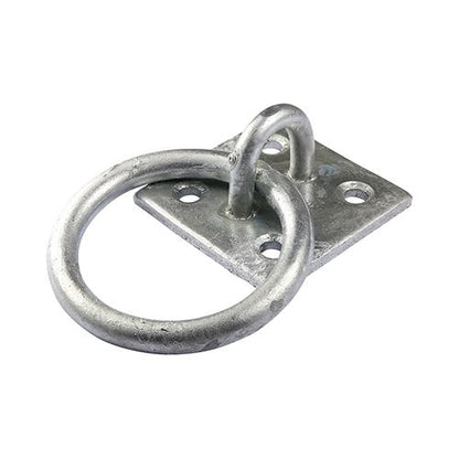 TIMCO Ring on Plate HDG 2" Pack 1