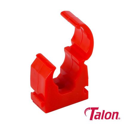 TIMCO Single Hinged ID Clip - Red 15mm Red Pack 20