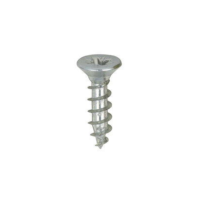 TIMCO Solo Woodscrew PZ1 CSK Zinc 3.0 x 12 Silver Pack 200