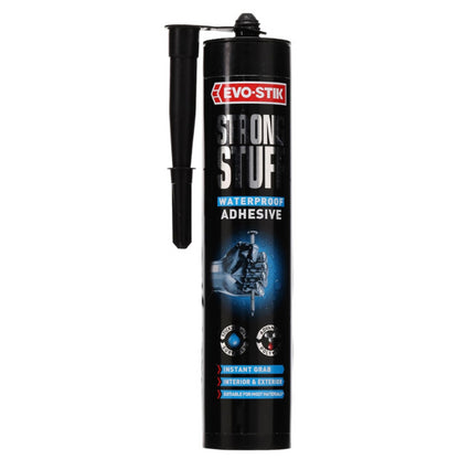 EVO-STIK Strong Stuff Waterproof Adhesive, Superior Strength, Can be used underwater, Colour: White