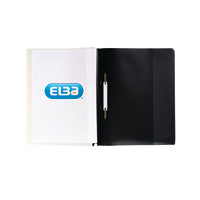 Elba Quotation Folder A4 Black Pk25
