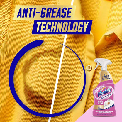 Vanish Gold Oxi Action Multi Degreaser Spray for Tough Stubborn Stains, 950ml