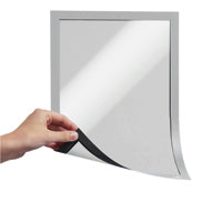 Durable Duraframe Magn A4 Silver Pk5