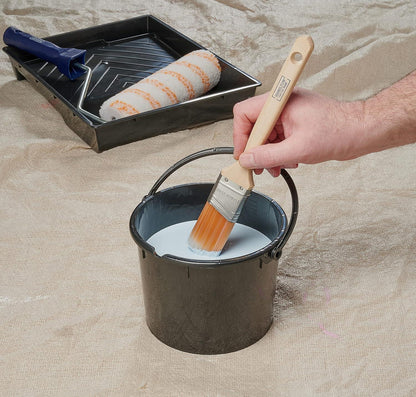 For The Trade 1.5" Long Handle Angled Brush | Decorating Tools, Paint Brushes, Rollers & Accessories
