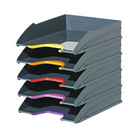 Durable VARICOLOR Letter Tray Pk5