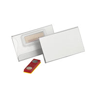 Durable Name Badge Magnet 40x75 Pk25
