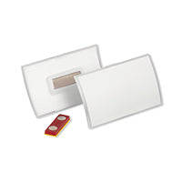 Durable Name Badge CF Mag 54x90 Pk10
