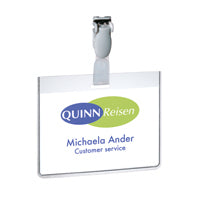 Durable Visitor Badge 60x90mm Pk25