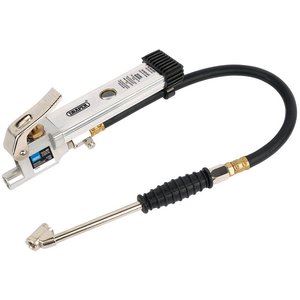 Draper AIR TYRE INFLATOR TWIN PUSH ON 36632 Air Line Inflator with Twin Open Ended Push On Connector