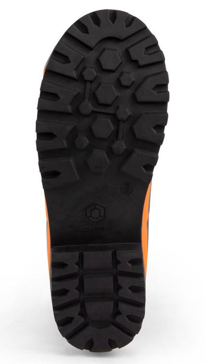Beeswift Neo Force CF501 Neoprene Safety Wellington Boots | Black/Orange or Green/Silver, Waterproof S5S Composite Toe, Size Options