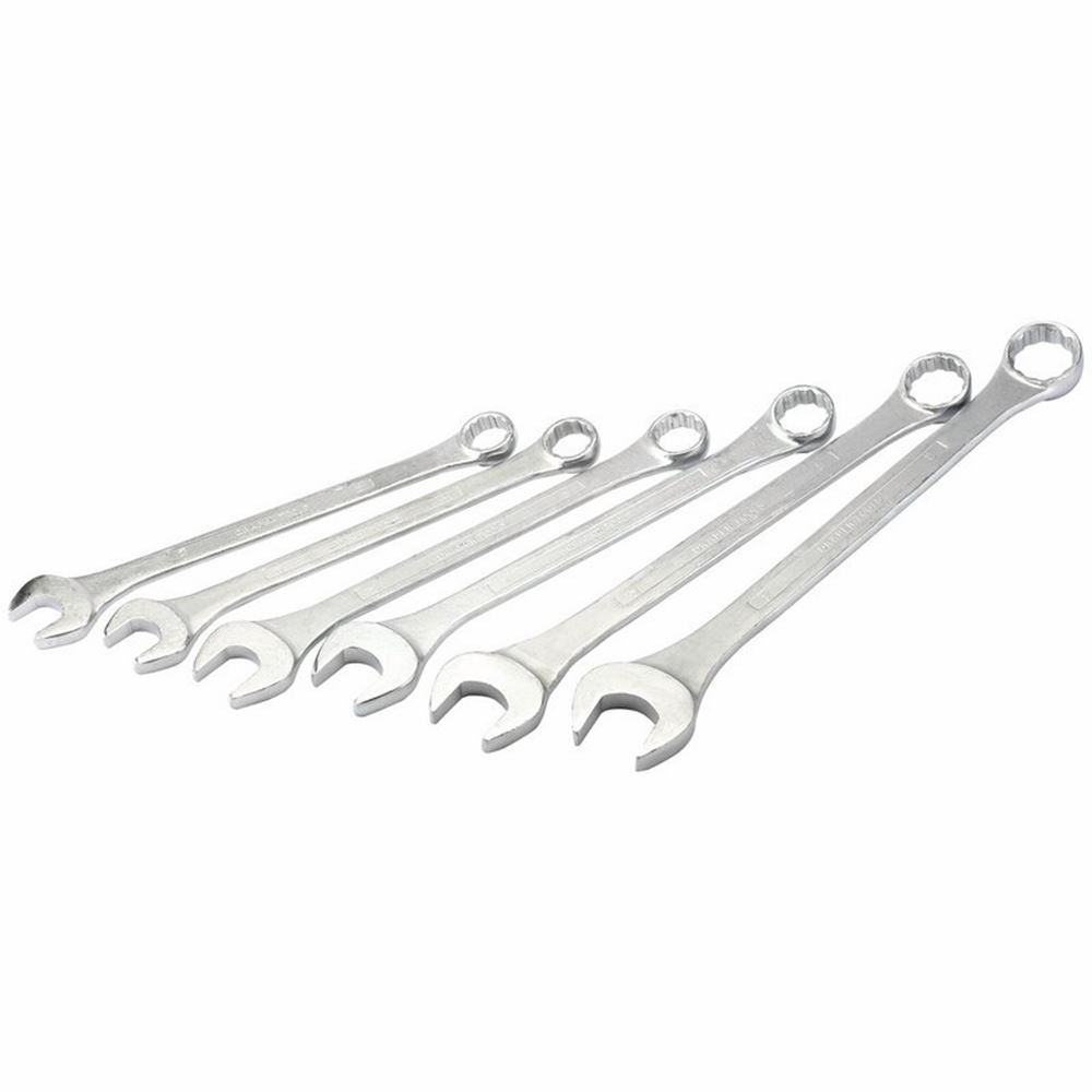 Draper LONG PATTERN COMBI SPANNER SET 31167 Heavy Duty Metric Long Pattern Combination Spanner Set (6 Piece)