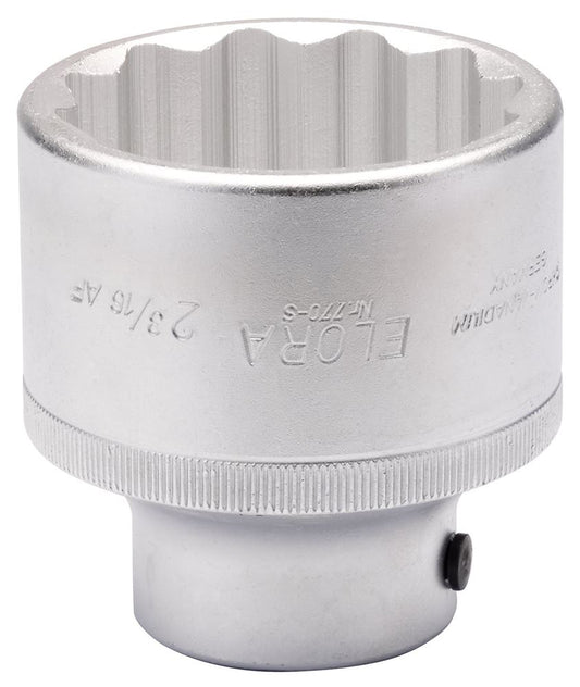 00658 Elora Elora Bi-Hexagon Socket, 2.3/16 3/4 Sq. Dr. 770-SA 2.3/16 3/4 Sockets Professional Trade DIY Workshop Garage Use